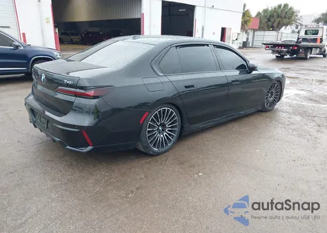 2026 BMW 740I xDrive from USA, damaged, VIN WBA33EH08TCW67114